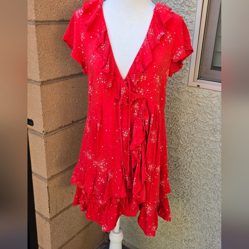 Auguste Celestial Grace Star Print Mini Dress - Picture 2 of 12